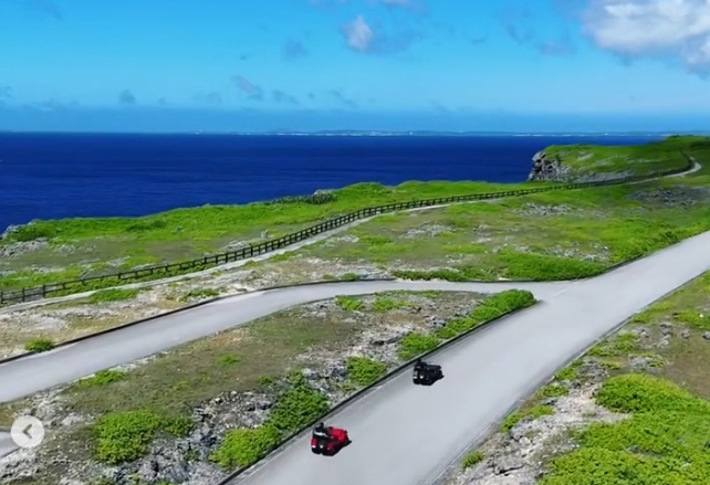 【宮古島/伊良部島/約2.5時間】宮古島初☆EVミニジープで伊良部島の絶景をドライブ！自由きままな貸切ツアー《写真・動画プレゼント》（No.764）