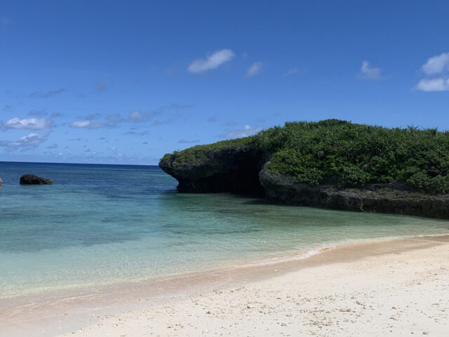 電動キックボオードをレンタルして島内観光
