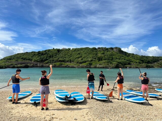 SUP、ツアー準備