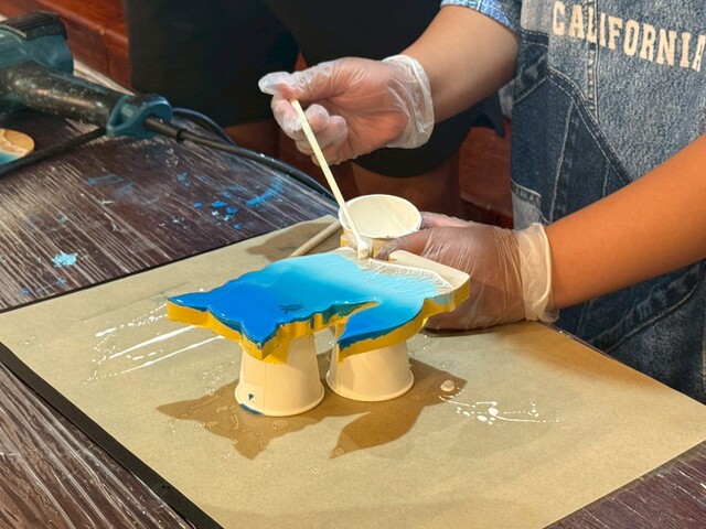 【宮古島/約1.5時間】3歳から楽しめる！A5サイズで描く本格的なレジンアート体験＜雨の日・当日予約OK＞空港から5分！（No.900）