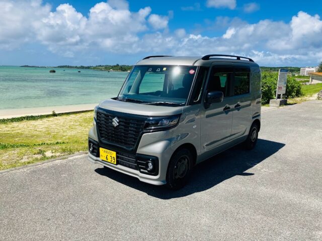 【宮古島・レンタカー】軽自動車◆スペーシアベース/スズキ《最大4名乗り》カーナビ標準装備・空港送迎付き