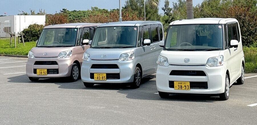 【宮古島・レンタカー】軽クラス自動車《最大4名乗り》カーナビ標準装備付き♪ 空港／ホテル／港送迎／乗り捨て対応可（No.r13）