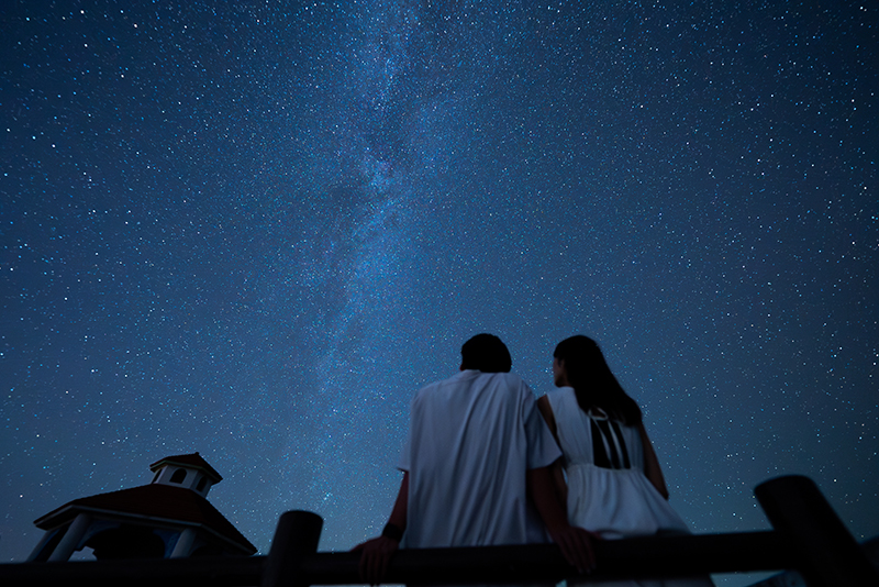 【宮古島/夜】当日予約OK☆天の川や夜空の絶景を見に行こう♪星空撮影カジュアルプラン《8枚納品・星空専門プロカメラマン撮影》（No.999）