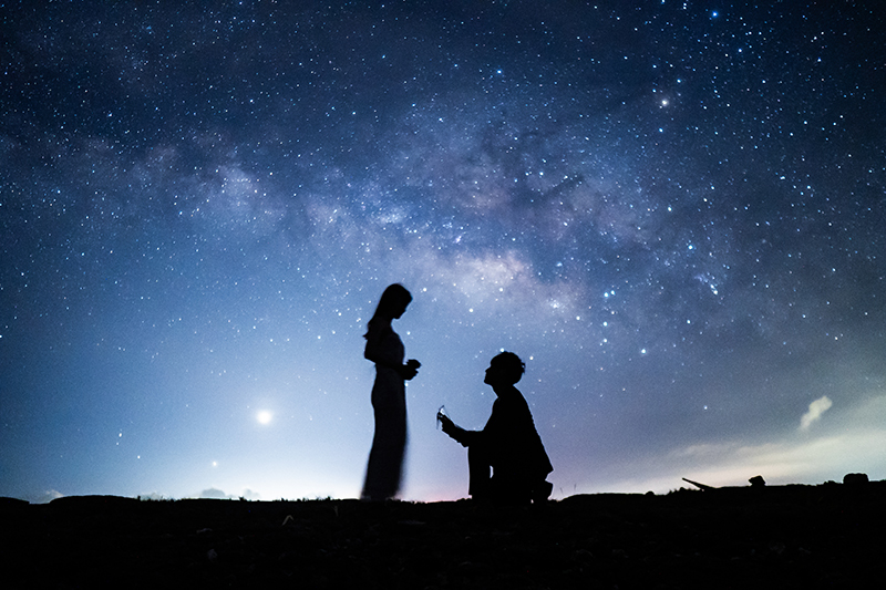 【宮古島/夜】当日予約OK☆天の川や夜空の絶景を見に行こう♪星空撮影カジュアルプラン《8枚納品・星空専門プロカメラマン撮影》（No.999）