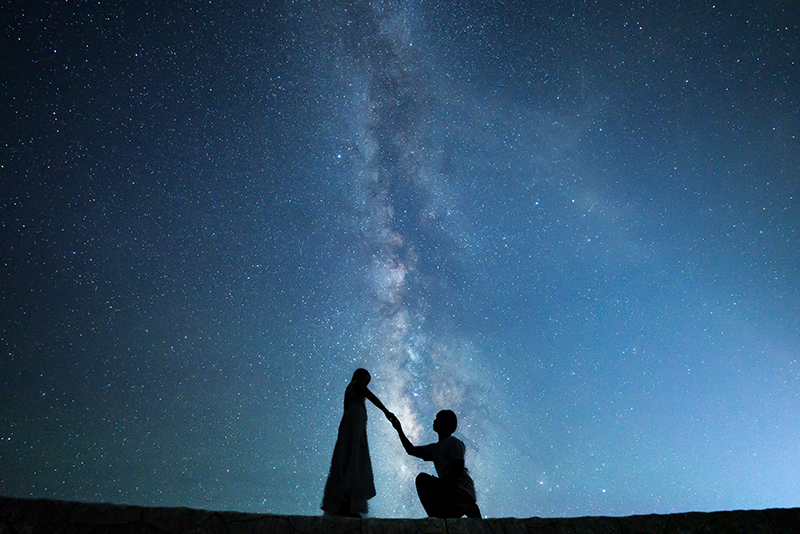 【宮古島/夜】当日予約OK☆天の川や夜空の絶景を見に行こう♪星空撮影カジュアルプラン《8枚納品・星空専門プロカメラマン撮影》（No.999）