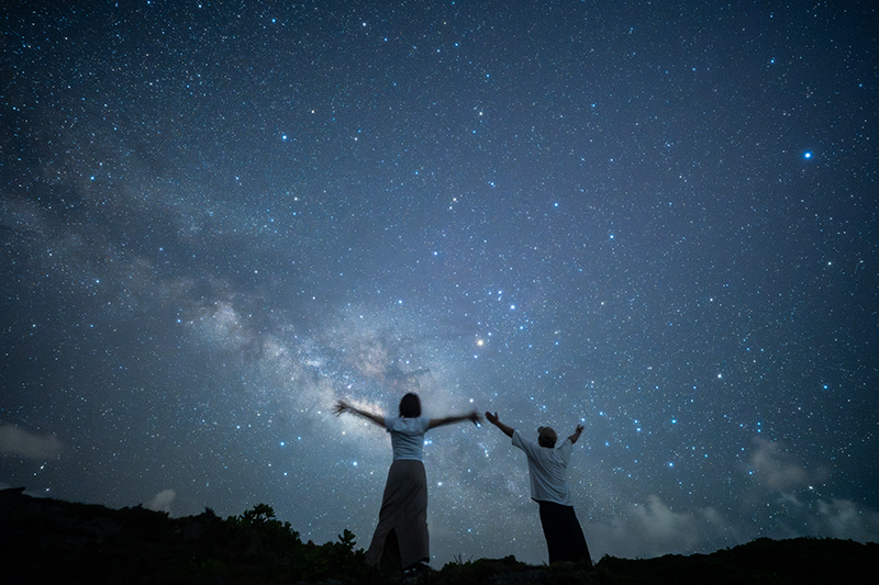 【宮古島/夜】当日予約OK☆天の川や夜空の絶景を見に行こう♪星空撮影カジュアルプラン《8枚納品・星空専門プロカメラマン撮影》（No.999）