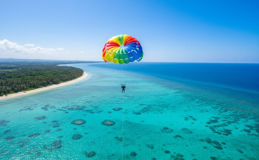 パラセーリング、宮古島
