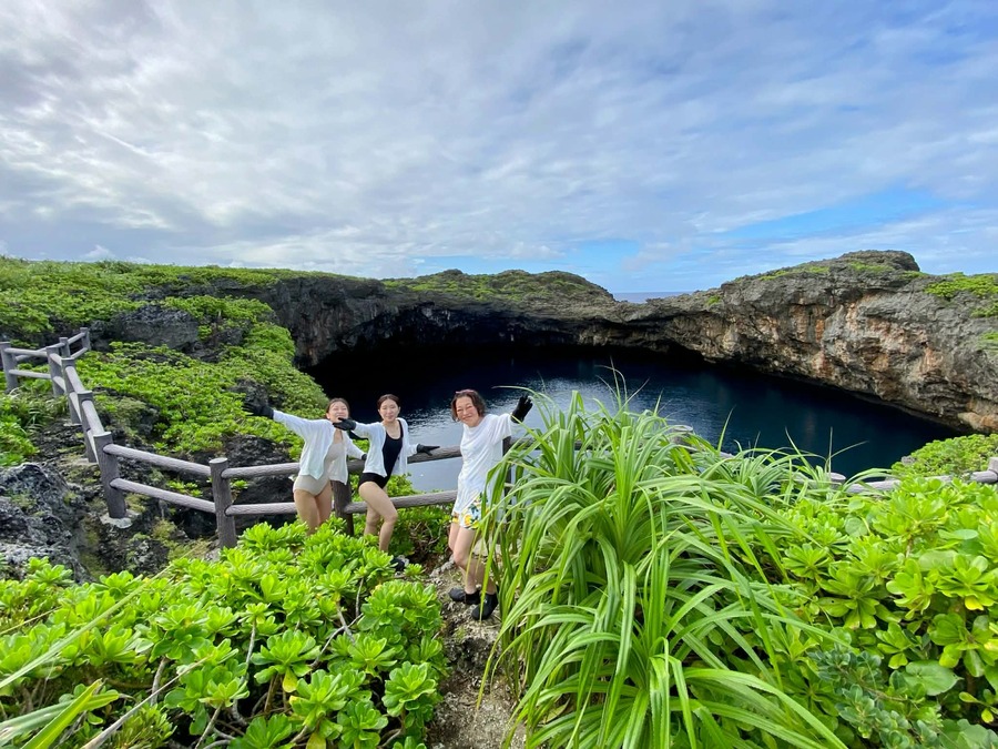【宮古島/10〜6月開催】宮古島のパワースポットを探検★輪廻転生の池（鍋底池）シュノーケリングツアー（No.967）