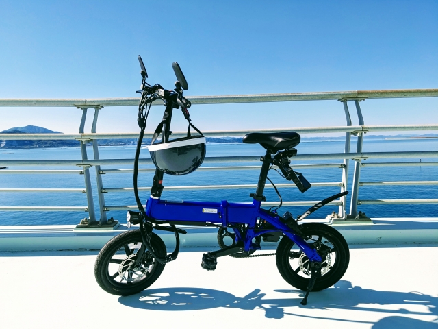 電動自転車　旅