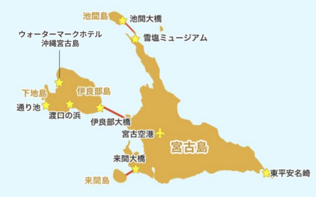 宮古諸島5島3大大橋,バスツアー