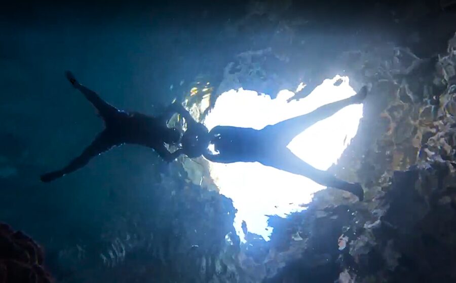 【宮古島/10〜6月開催】宮古島のパワースポットを探検★輪廻転生の池（鍋底池）シュノーケリングツアー（No.967）