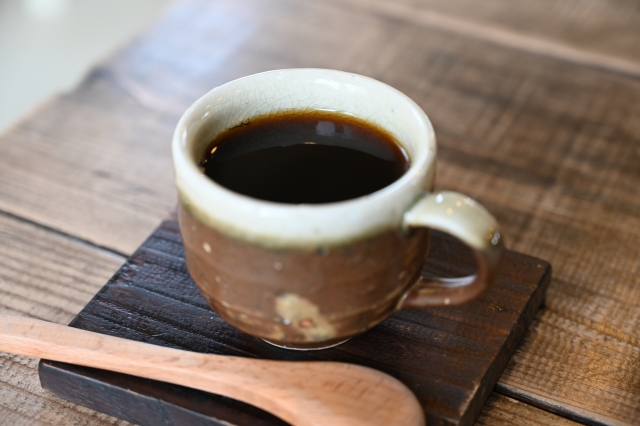 宮古島の喫茶店で味わう和風のコーヒー