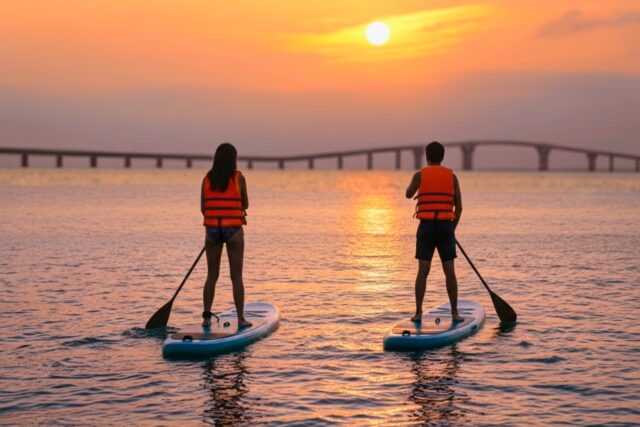 サンセットSUP