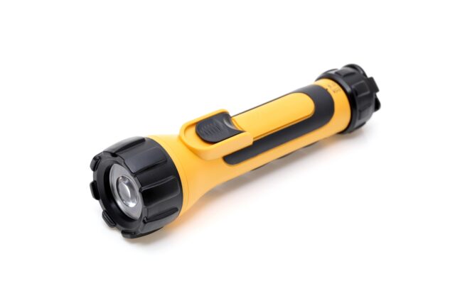 懐中電灯　黄色