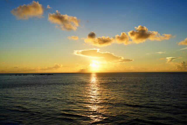 宮古島　日の出