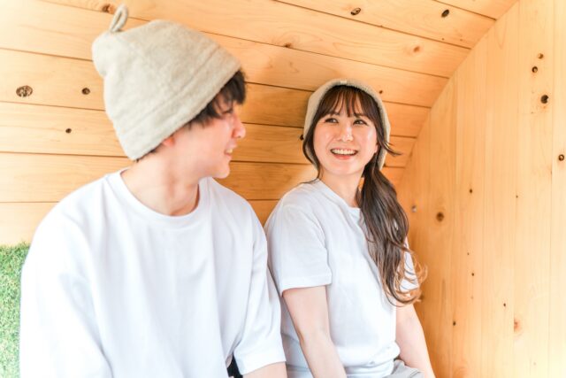 サウナ　カップル