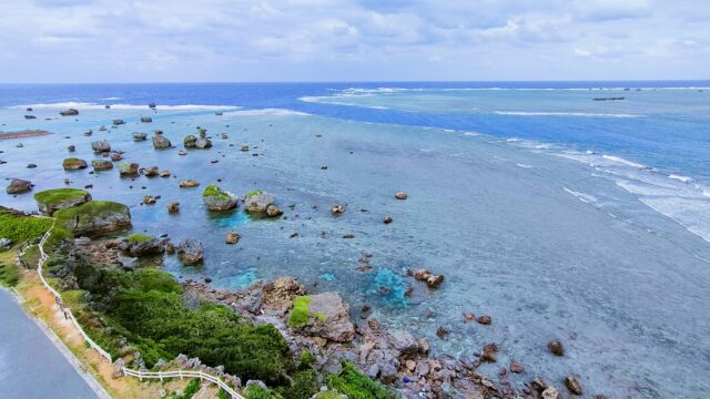 宮古島 東平安名ビーチ