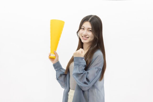 観戦　女性